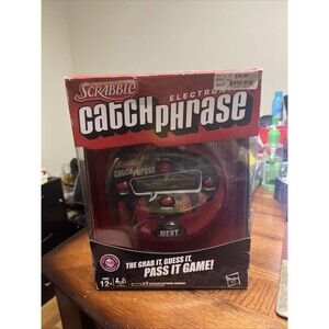 Hasbro Scrabble Electronic Catch Phrase Handheld Electronic Game